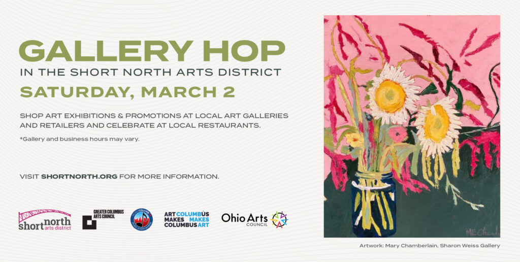 March 2024 Gallery Hop Short North, Columbus Ohio