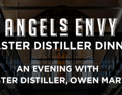 An Evening with Angel’s Envy Master Distiller, Owen Martin