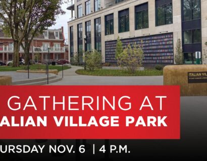 A Gathering at Italian Village Park