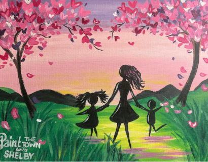 Spring Stroll with Mom - Paint and Sip in Columbus | Classpop!™