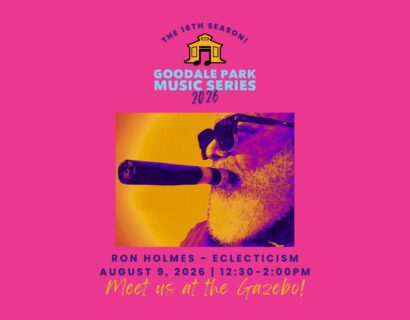 Goodale Park Music Series: Ron Holmes - Eclecticism