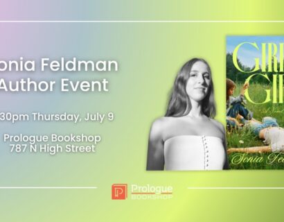 Author Event with Sonia Feldman, Girl’s Girl